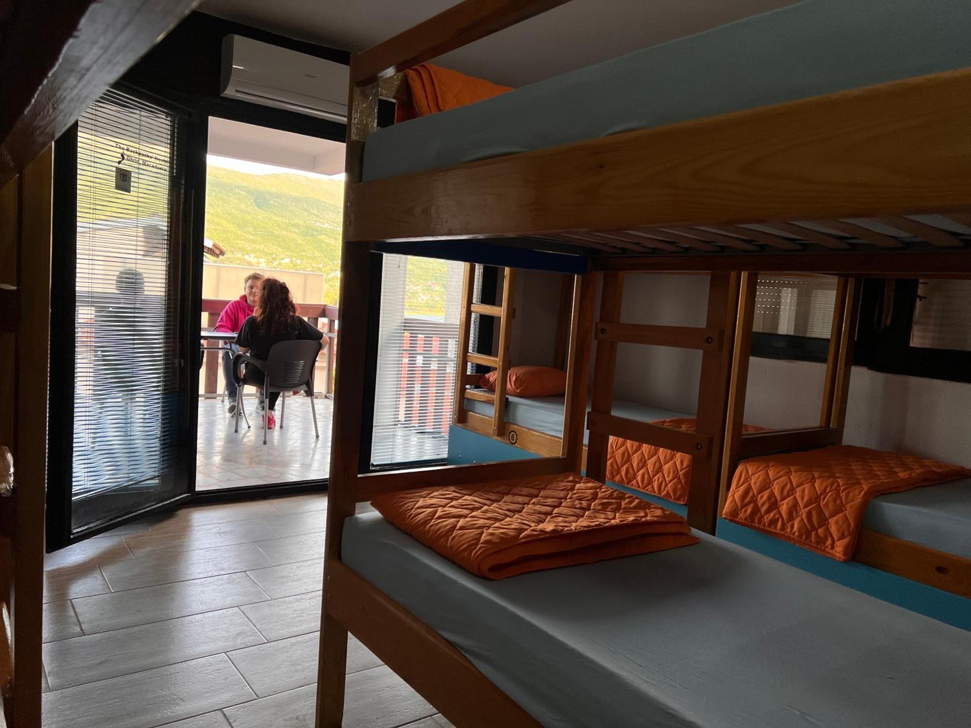 Blue Orange Lake Hostel Ohrid Kültér fotó